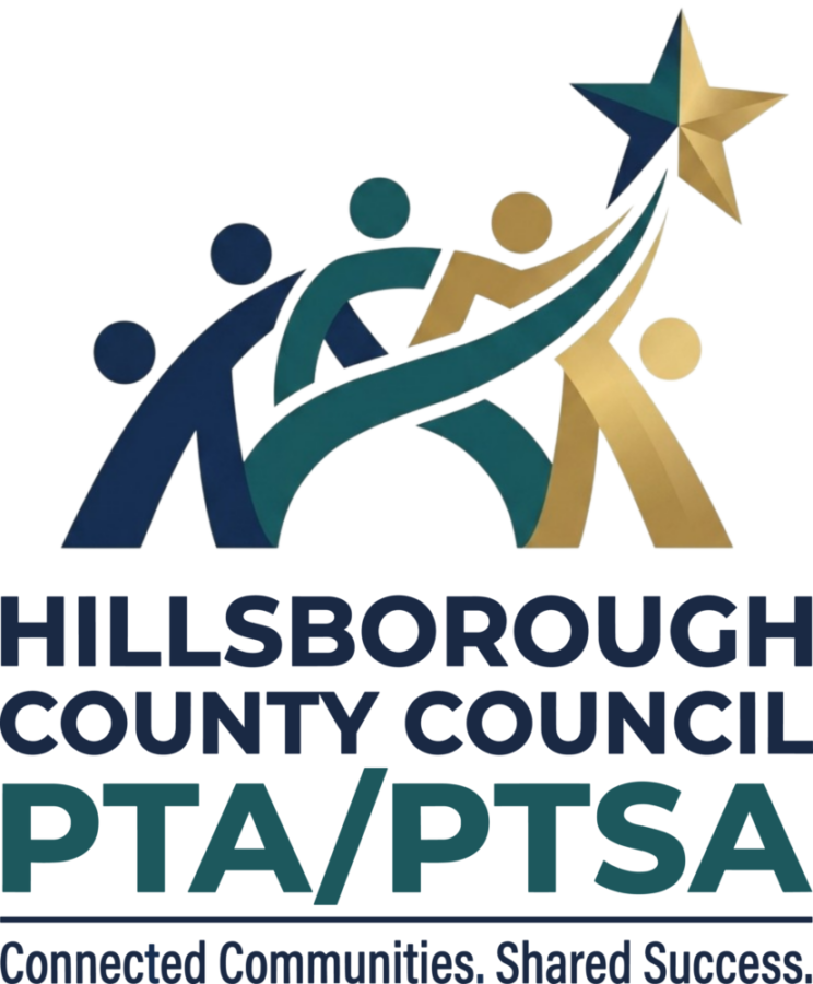 Hillsborough County Council PTA/PTSA logo